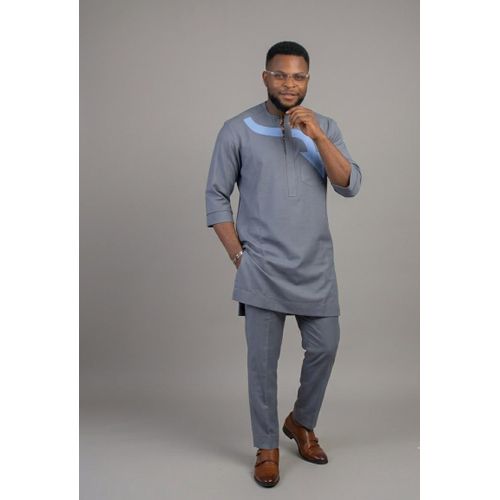Fashion Mens detailed senator attire