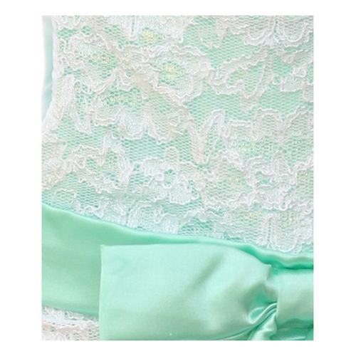 product_image_name-Fashion-Girl's Lace Dress  -  White/Blue-2