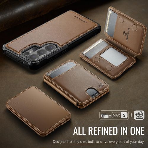 Samsung Galaxy S25 ultra leather with detached magnetic wallet - image 2