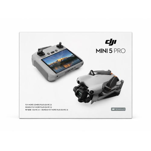 Generic Advanced DJI Mini 5 Pro Fly More Combo Plus Drone With DJI RC 2 Smart Controller & 4K Camera