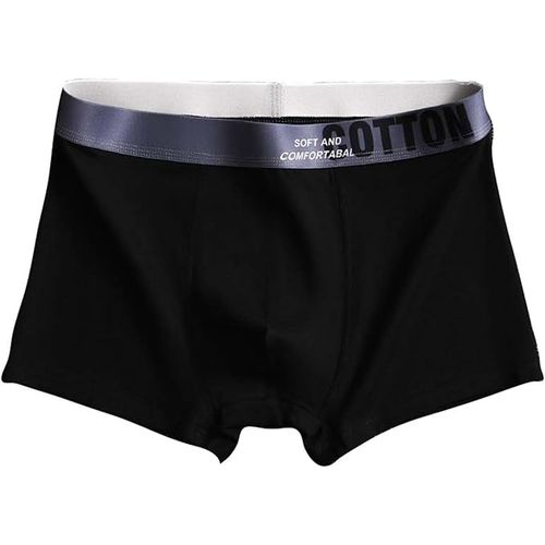 product_image_name-Fashion-3pcs/set(black+grey+green) Men'S Cotton Briefs, Men'S Boxer Briefs, Men'S Shorts, Cotton, Soft And Comfortable Breathable underwear, cotton underwear-4