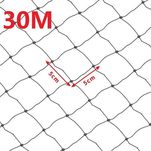 Generic 1.5*30M//60M Finland Style Fishing Gill Net 3Layers Line Nylon Mesh Fishing  Net Handmade Casting Net Outdoor Fishing Tackle