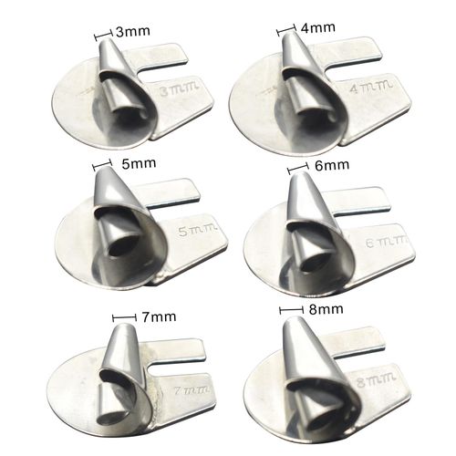 3mm-10mm Sewing Rolled Hemmer Foot Durable Stainless Steel Sewing