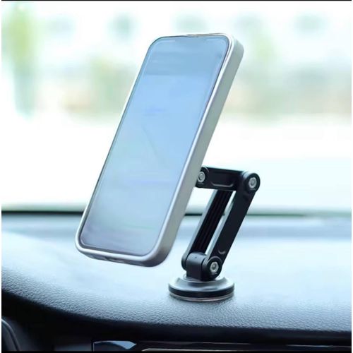 Generic Foldable Magnetic Dashboard & Desk Phone Holder – 360° Adjustable Car Mount - image 3