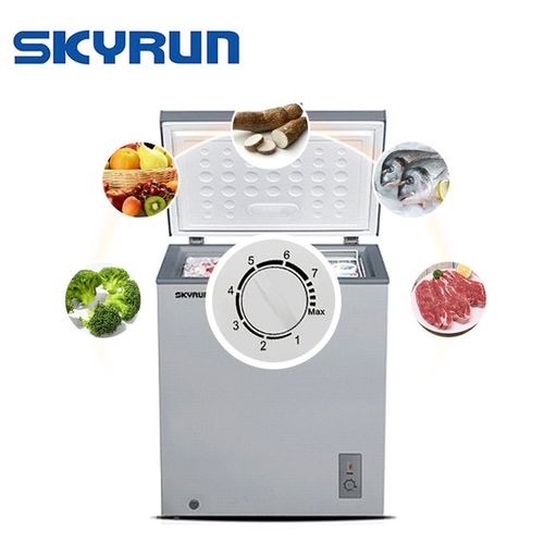 product_image_name-Skyrun-145L Chest Freezer (BD-145A) - Grey-3