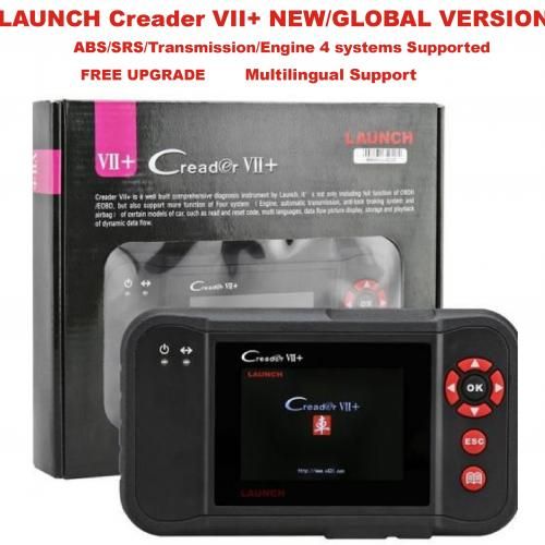 Launch Latest Version Creader Vii+ Professional Cars Scanner