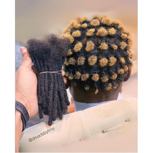 Generic 4" Dreadlocks Attachment  25 Pieces Full Head