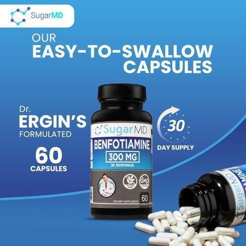 product_image_name-SugarMD-Vitamin B1 Benfotiamine 300 MG – 60 Capsules-4