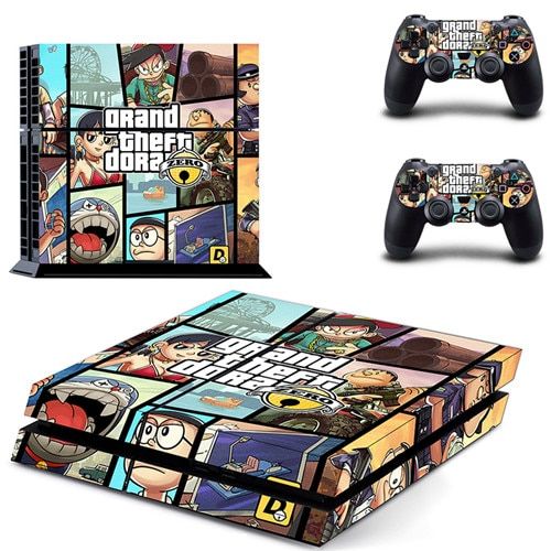 Grand Theft Auto V GTA 5 PS4 Pro Skin Sticker For Sony PlayStation 4  Console and Controllers PS4 Pro Stickers Decal Vinyl - AliExpress