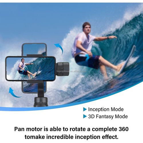 product_image_name-Generic-F6 3-Axis Gimbal Handheld Stabilizer Action Camera Holder Anti Shake Video Record Smartphone Gimbal Stabilizer-6