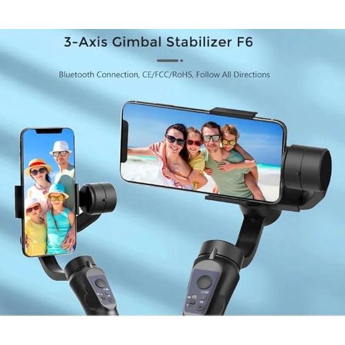 product_image_name-Generic-F6 3-Axis Gimbal Handheld Stabilizer Action Camera Holder Anti Shake Video Record Smartphone Gimbal Stabilizer-8