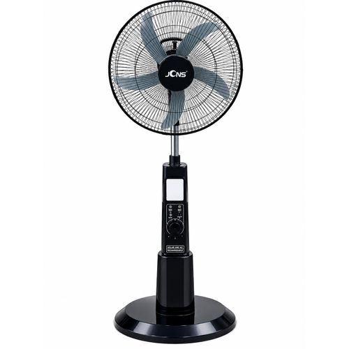 Generic Rechargeable Fan Standing Fan18" With solar panels and bulbs - image 3
