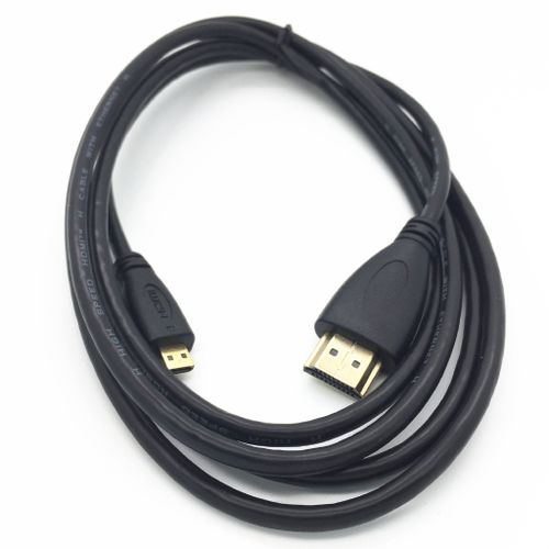 Cable micro HDMI - HDMI male - male - 1m