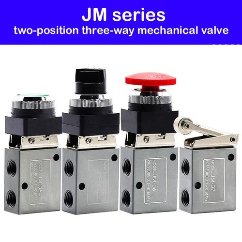 Generic Pneumatic Two-position Three-way Mechanical Valve Jm 