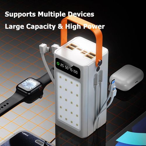 product_image_name-TiLECC-22.5W Super Fast Charge 80000 Extra-large Capacity Home&Outdoor Edition Multi Use Power Bank with Camping Light-4