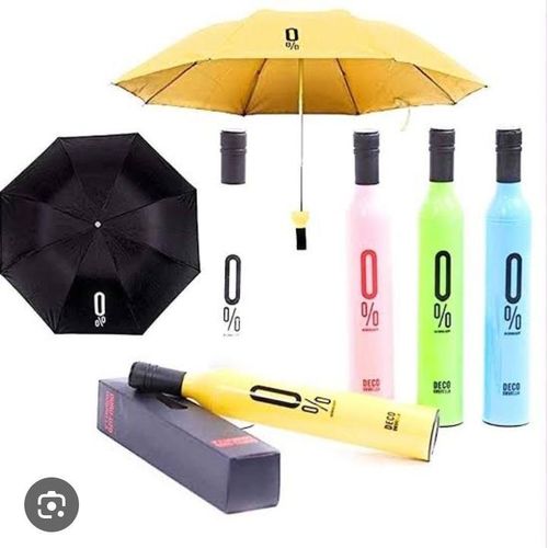 Generic Portable Umbrella / Foldable Wine Bottle Shape Umbrella - image 3