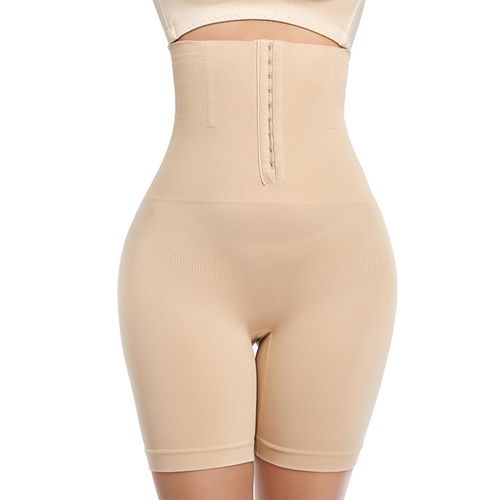 Women Boned Tummy Control Body Shaper High Waisted Trainer Thong