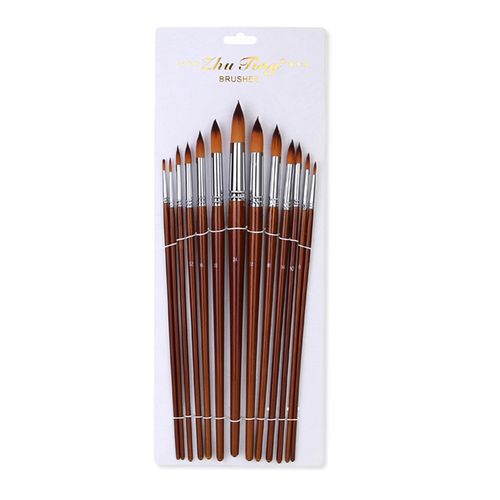 Professional Artist Paint Brush Set of 12 - Painting Nigeria