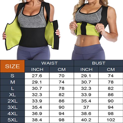 Slimming Waist Trainer Workout Sweat Belt Body Shaper Fajas