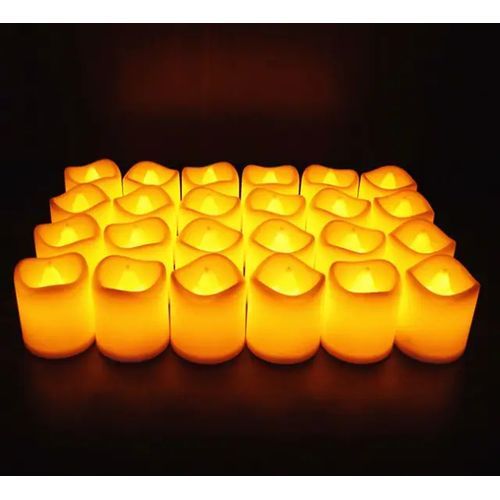 product_image_name-Generic-50pcs Flameless LED Tealight Candles Lights Romantic Candles-1