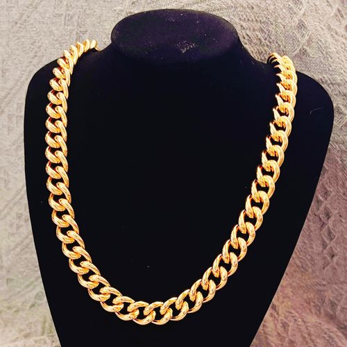 Gold plated copper chain on sale
