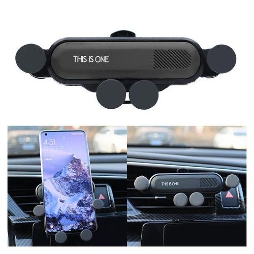 product_image_name-Generic-Phone Holder For Galaxy Z Fold 4 3 14 Mini Rotatable Car Mount Stand Fold Phone Stander With-Normal Black-1