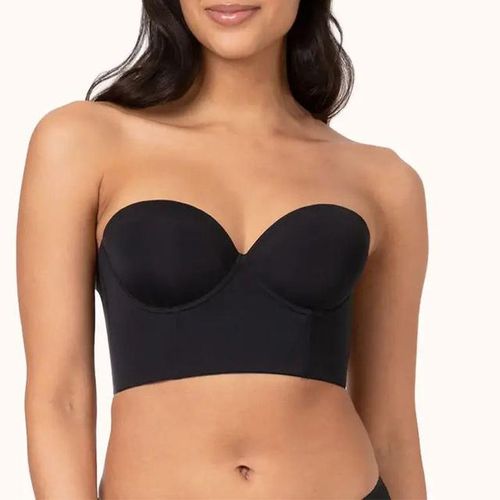 Strapless Push-Up Bras, Plus Size Bras, Low Plunge Bra