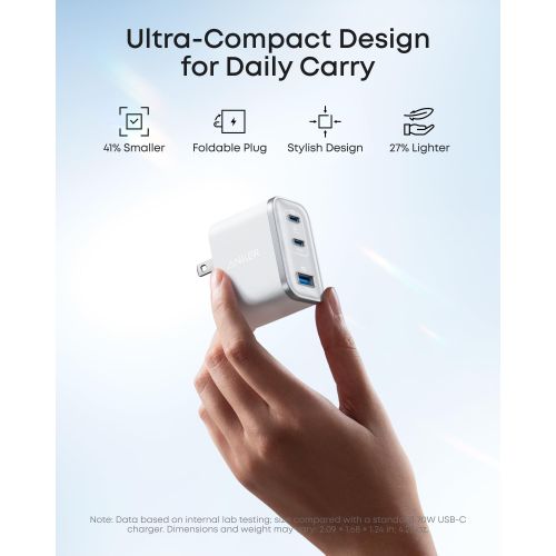 Anker Nano Charger 70w 2C 1A