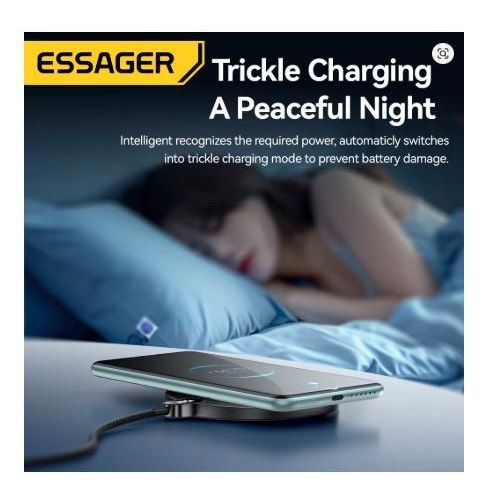 product_image_name-ESSAGER- 15W Wireless Charger LED Digital Display Fast Wireless Charging Pad-3