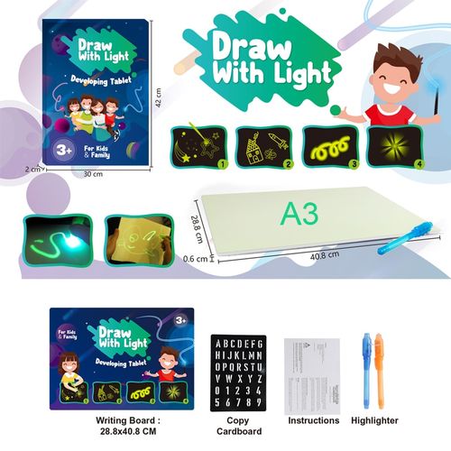 Board Drawing Light, Tablet Drawing Light Toy