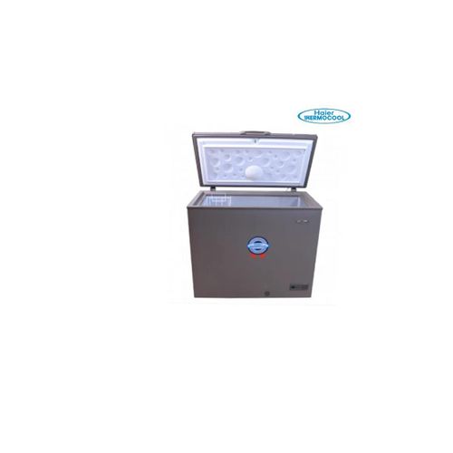 product_image_name-Haier Thermocool-200L Energy Saving Chest Freezer - 4 Days Frozen Without Power - Silver-3