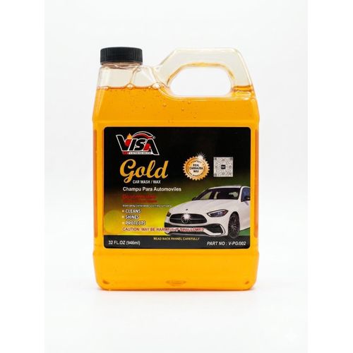 Visa Gold car wash/wax 946ml