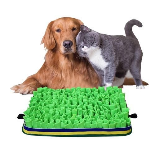 Bite-Resistant Snuffle Mat Dog Toys Feeding Training Blanket