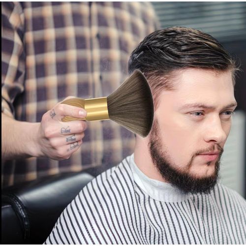 product_image_name-Generic-Neck Brush -  Soft Hair, Shaving Brush, Brush Styling Tool for Hairdressing And Cleaning, a Brush for Dusting The Neck And Face, Essential for Hairstyling. ( 2.2-5