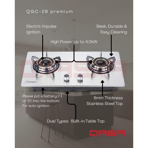 product_image_name-Qasa-Gas Cooker QGC-2B Premium-2
