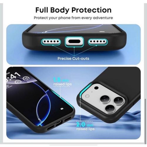 product_image_name-Generic-iPhone 17 Pro Silicone Protective Phone Case & Pouch With Camera Protection-2