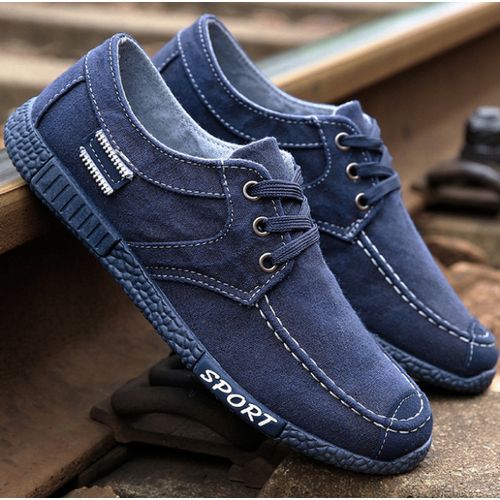 Fashion Men Canvas Shoes Breathable Outdoor Casual | Jumia Nigeria