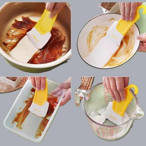 Generic MINI SILICONE POT/PLATE/FRYPAN SCRAPPER - DOES NO DAMAGE TO COOKWARES - image 2