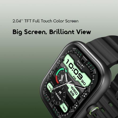 Oraimo Watch 6 AI-Generated Watch Faces 2.04" TFT Anti-Scratch IP68 Smart-Watch with 1 Extra Strap  - image 3