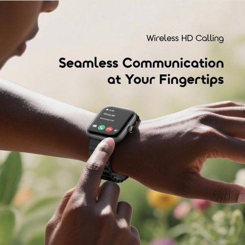 Oraimo Watch 6 AI-Generated Watch Faces 2.04" TFT Anti-Scratch IP68 Smart-Watch with 1 Extra Strap  - image 4
