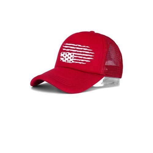 Fashion Plesant Design Face Cap - Red