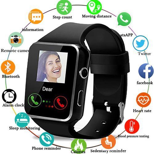 Generic Bluetooth With Camera Smart Watch | Jumia Nigeria