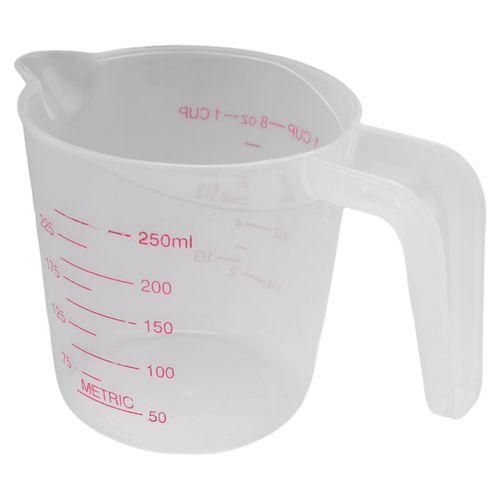 3pc Plastic Measuring Jug Set Large 4 Cup, 2 Cup and 1 Cup