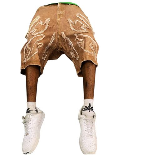 product_image_name-Fashion-Trendy Quality Baggy Short jean for Men-1