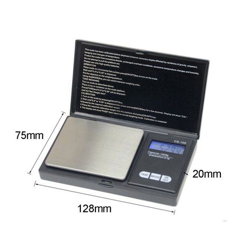 Generic High 0.1-1000g Precision Digital Scale Weed Coin Jewelry Po