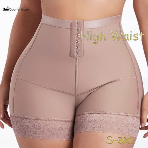 Fashion Double Compression Power Shaping Shorts BBL Post Op Surgery  Supplies Skims Kim Kardashian Jeans Woman High Waist Lifter