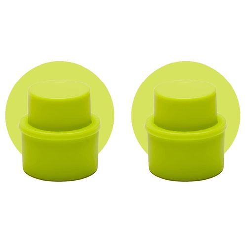 Generic 2pcs Bottle Stopper Inflatable Airtight Soda Cap Frizzy