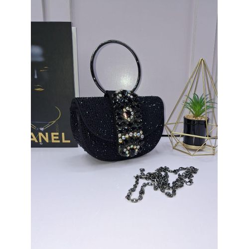 product_image_name-Ladies Everything-Fantastic Black Purse FASHION Classic color Classic Ladies fashion Handbags Fantastic  Classic -1