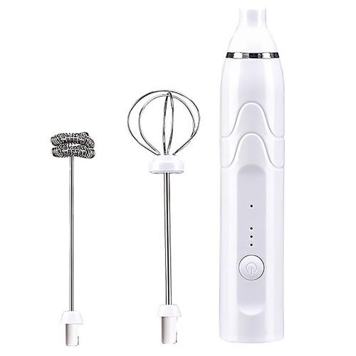 Egg Beater Kitchen Drink Foamer Whisk Mixer Stirrer Coffee Cappuccino  Creamer Whisk Frothy Blend Whisker Electric Milk Frother