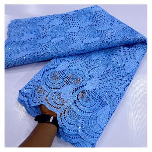 Fashion HIGH QUALITY TISSUE CORD LACE MATERIAL - (5YARDS)